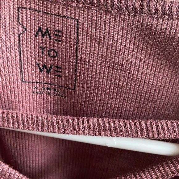 PacSun long sleeve slightly cropped top XS - Picture 2 of 3